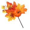 Falešný javorový list s dlouhou životností Snadná údržba Umělé dýně Javorový list pro sklizeň Díkůvzdání Halloweenské večírky