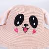 Cute Cartoon Dog Dance Ears  Straw Hat