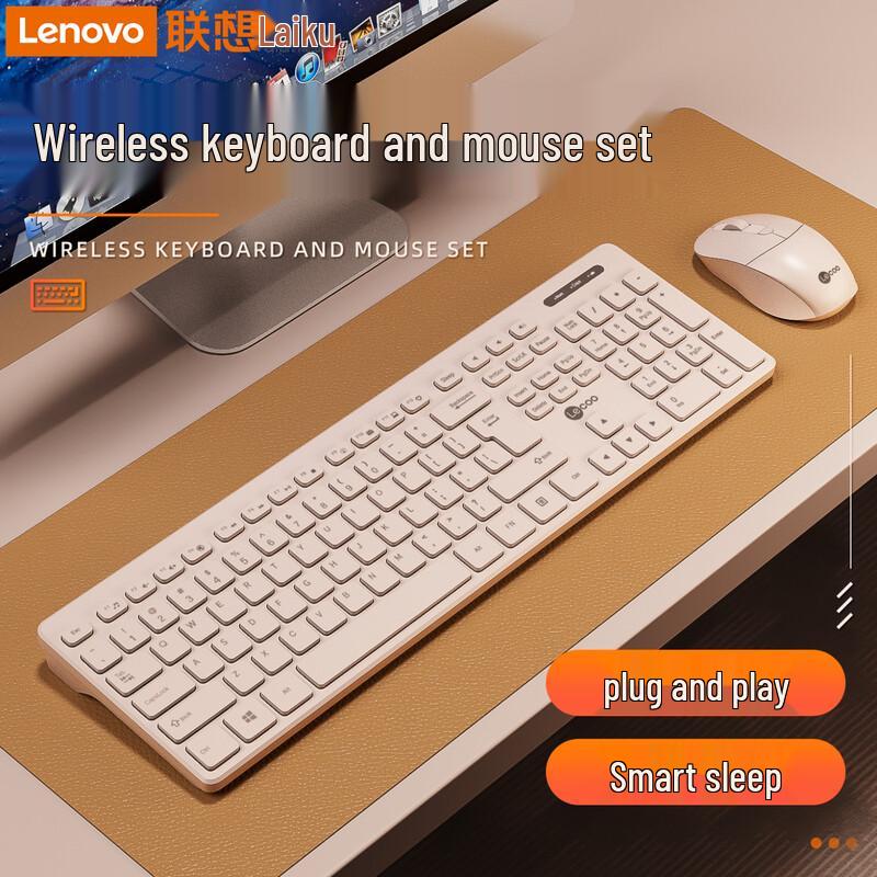 Lenovo Wireless Office Keyboard and Mouse Combo