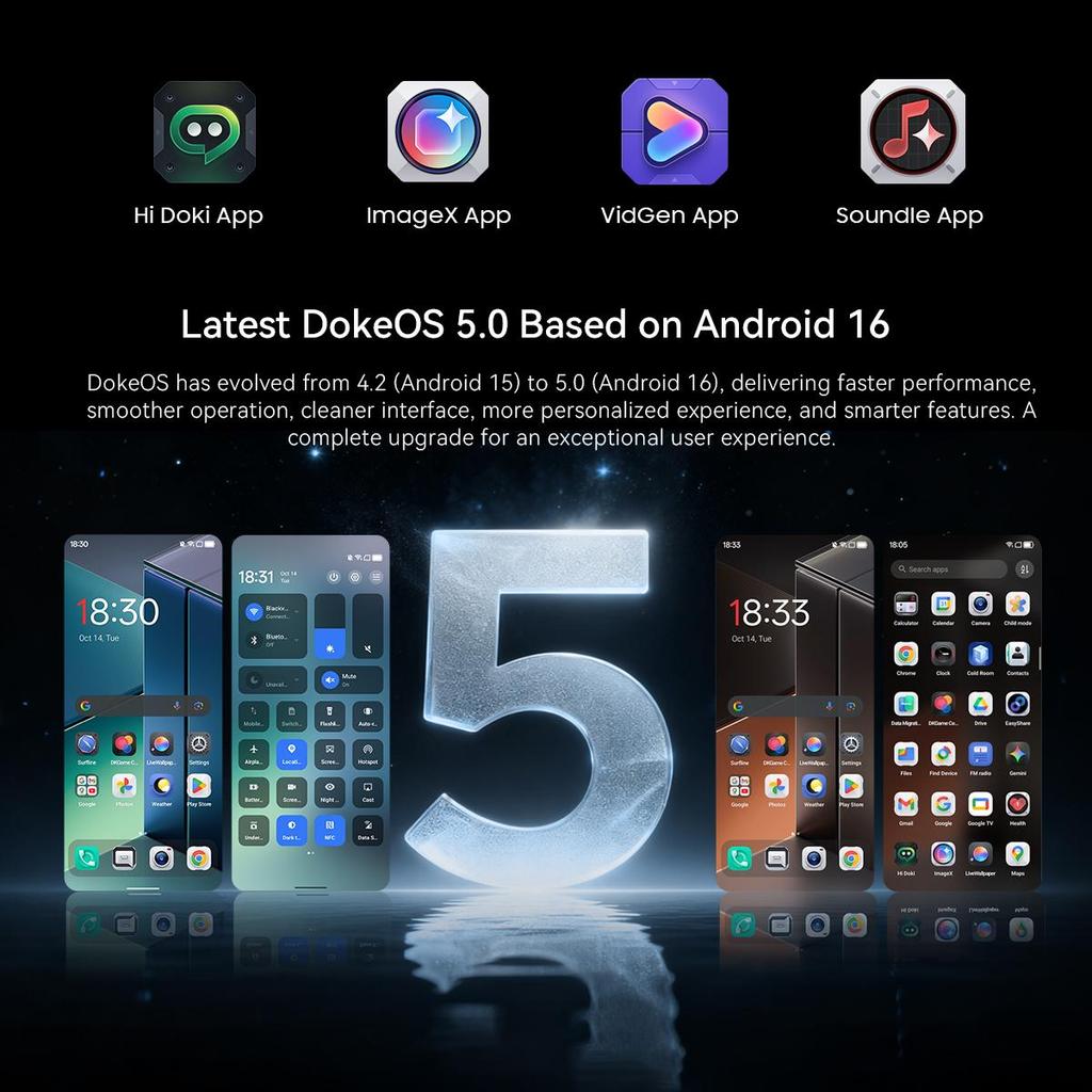 Blackview ROCK 1 PRO Professional Scanner Mobile, 8GB RAM, 256GB ROM Android 16 15000mAh Rugged Smartphone