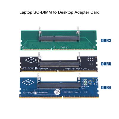 Ddr3 Ddr4 Ddr5 Laptop So-Dimm Auf Desktop Adapter Karte Konverter Speicher Ram Anschluss Adapter