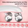 EMS Roller Face-Slimming Artifact V-Face Beauty Facial Massager For Firming And Lifting The Face