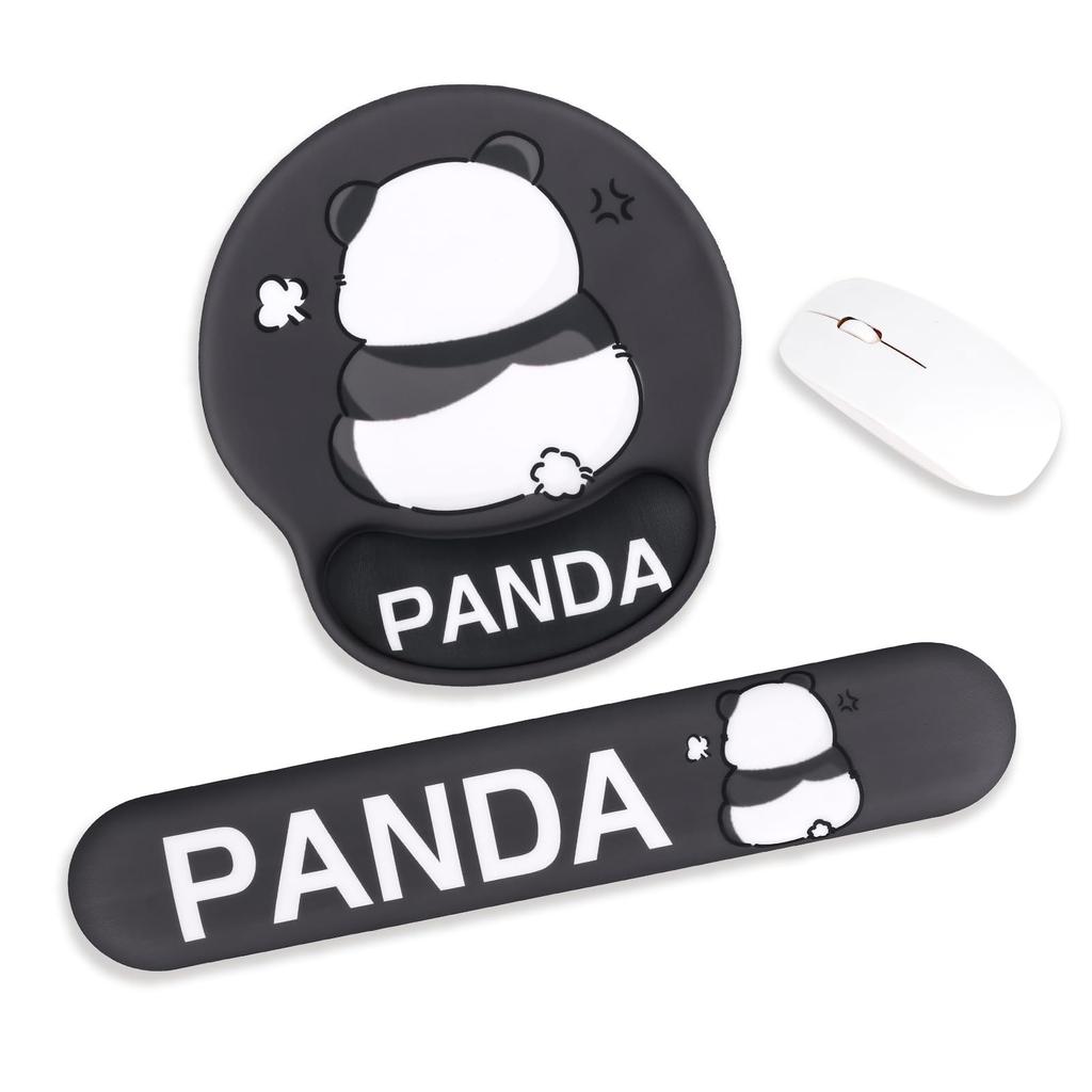Newseego Keyboard Wrist Keyboard Integrated Mouse Hand Palm Arm Memory Arm Reduces Wrist For Panda Rest, Cushion, Pad, 2-Piece Set, Rest, Rest, Rest,