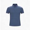 PERFEITO CRIATIVO Men's Seamless Bonded Polo Shirt