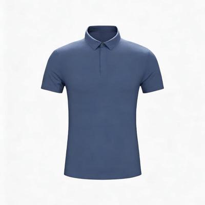 PERFEITO CRIATIVO Nahtloses geklebtes Poloshirt für Herren