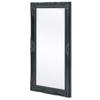 Wall Mirror - vidaXL - Baroque - 100x50 Cm - Black - Interior