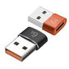 Typ-C Adapter Mini 6A Typ-C Buchse Schnellladung zu USB 3 Stecker Konverter