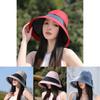 Fashionable Outdoor Sun Visor Cap With Large Brim And Uv Protection For Casual Wear