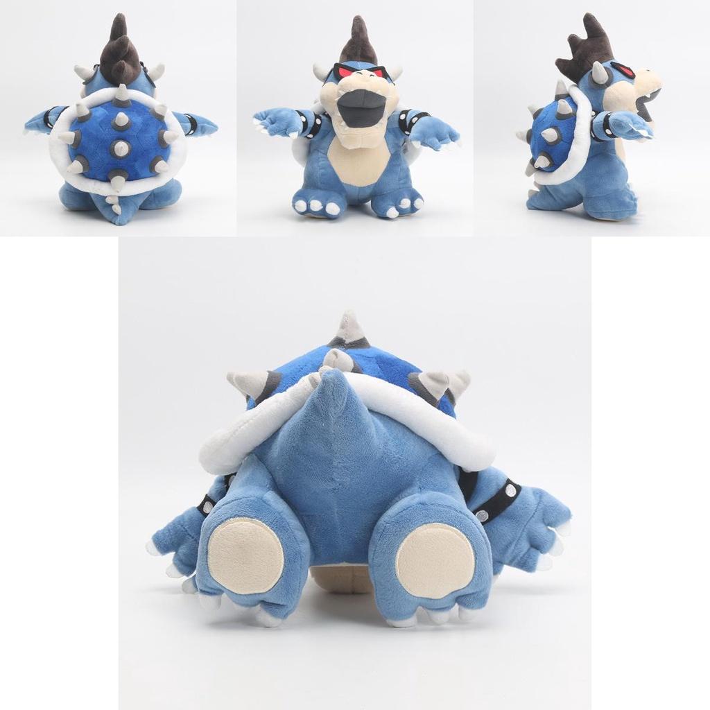 Adorable Super Mario Bros. Dark Bowser Koopa Bones Plush Toy Stuffed Animal Doll 11