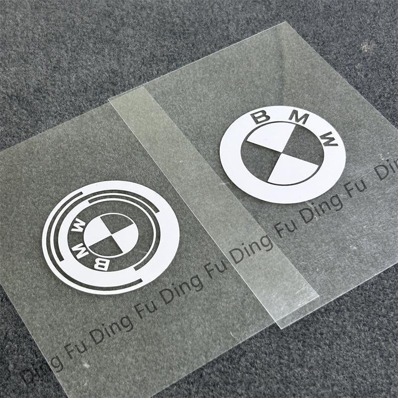 For BMW Performance M E90 E92 E60 E70 E71 F20 F21 F4 Motor Logo Hollow Decorative Car Sticker BMW Logo Body Reflective Sticker