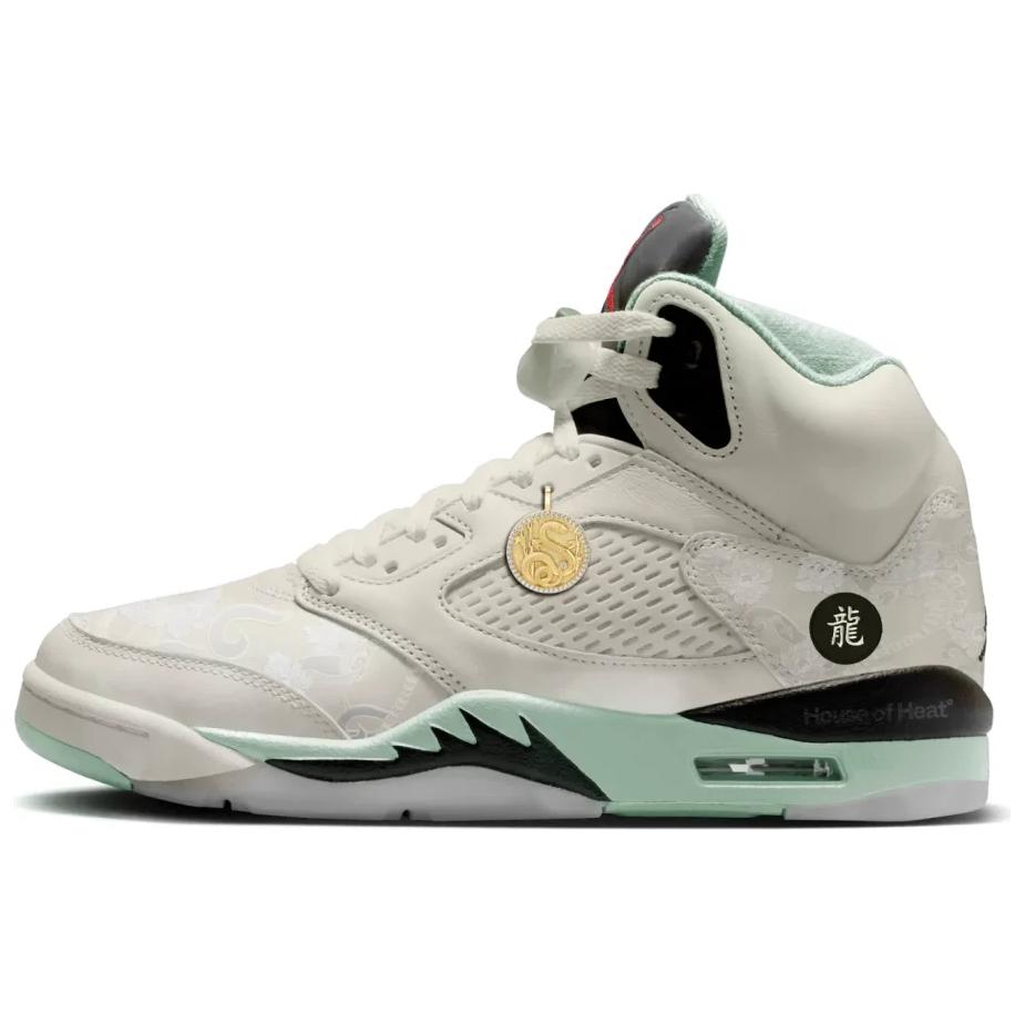 

New Jordan Air Jordan 5 Year Of The Snake Chinese New Year CNY Comfortable Versatile Non-Slip High-Top Retro Women s Basketball Shoes HF3183-001 36.5