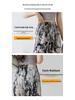 Women's Summer Ink Wash Tie-Dye Wide-Leg Ice Silk Pants