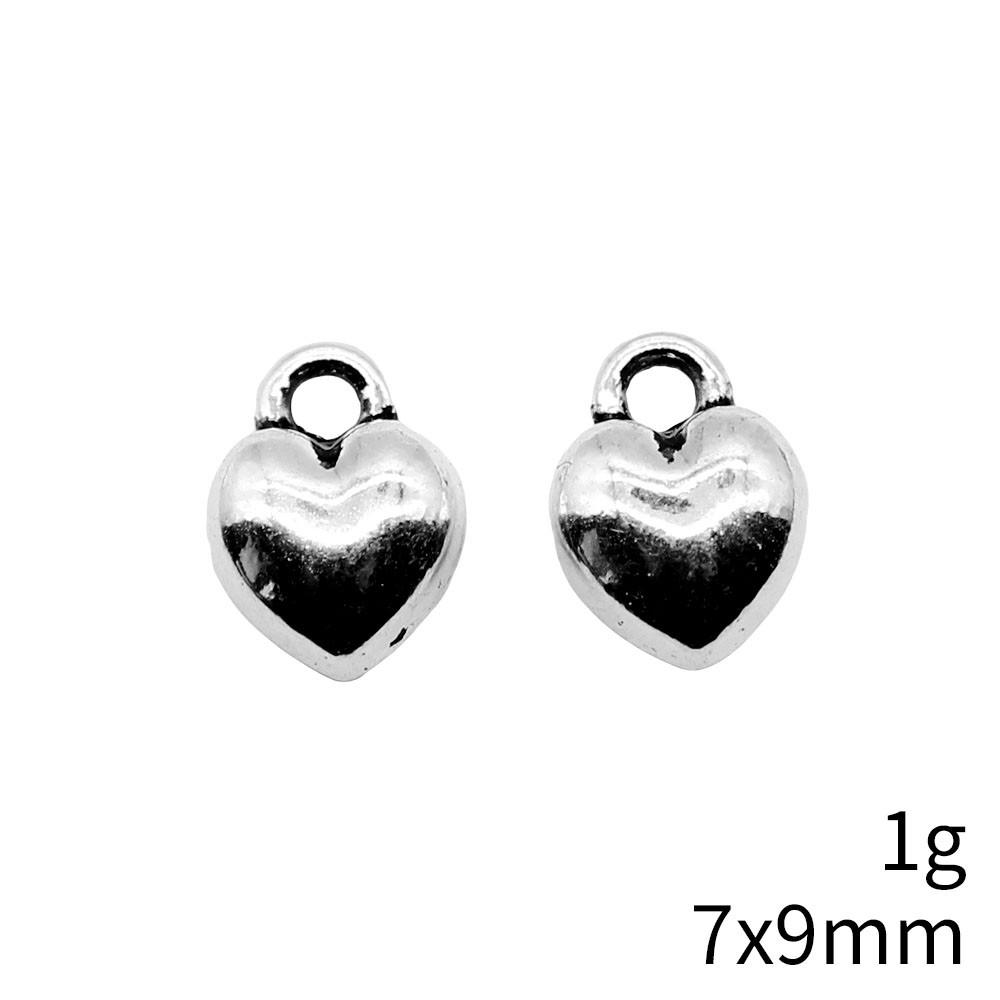 Back To School Charms Bulk Peach Heart Love Charms Pendant Women's Clothing Pendant