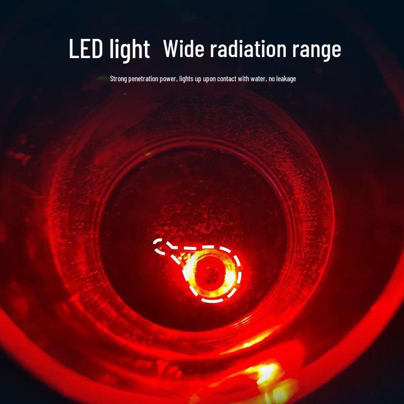 Dostępne 2,6 cm Podwodne LED Światło Przyciągające Ryby – Wielokolorowy Przynęta