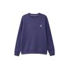 Jordan Flight MVP Print Crew Neck Casual Sports Fleece Lined Sweatshirt Men's Blue Purple FB7020-500