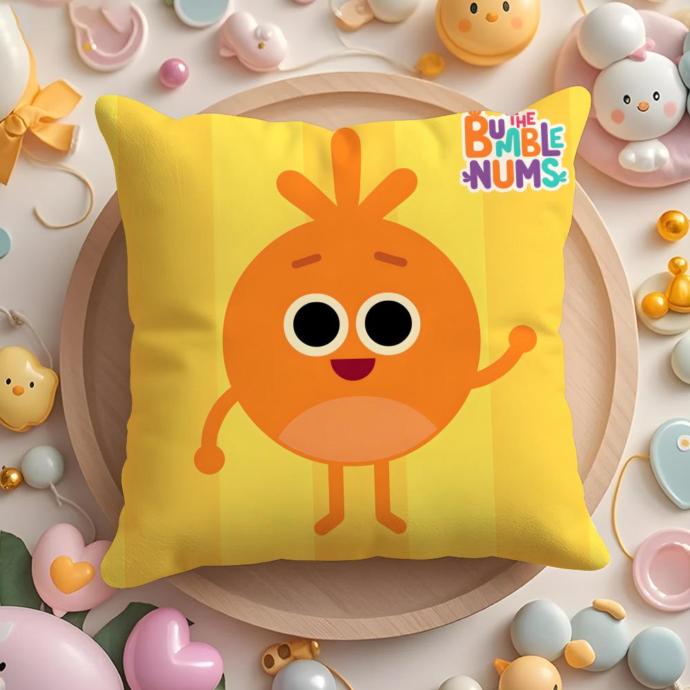 Bumble Anime N-Nums Povlak na polštář Domů a do auta Víceúčelový povlak na polštář - Oboustranný, Měkký a Odolný pro každodenní použití