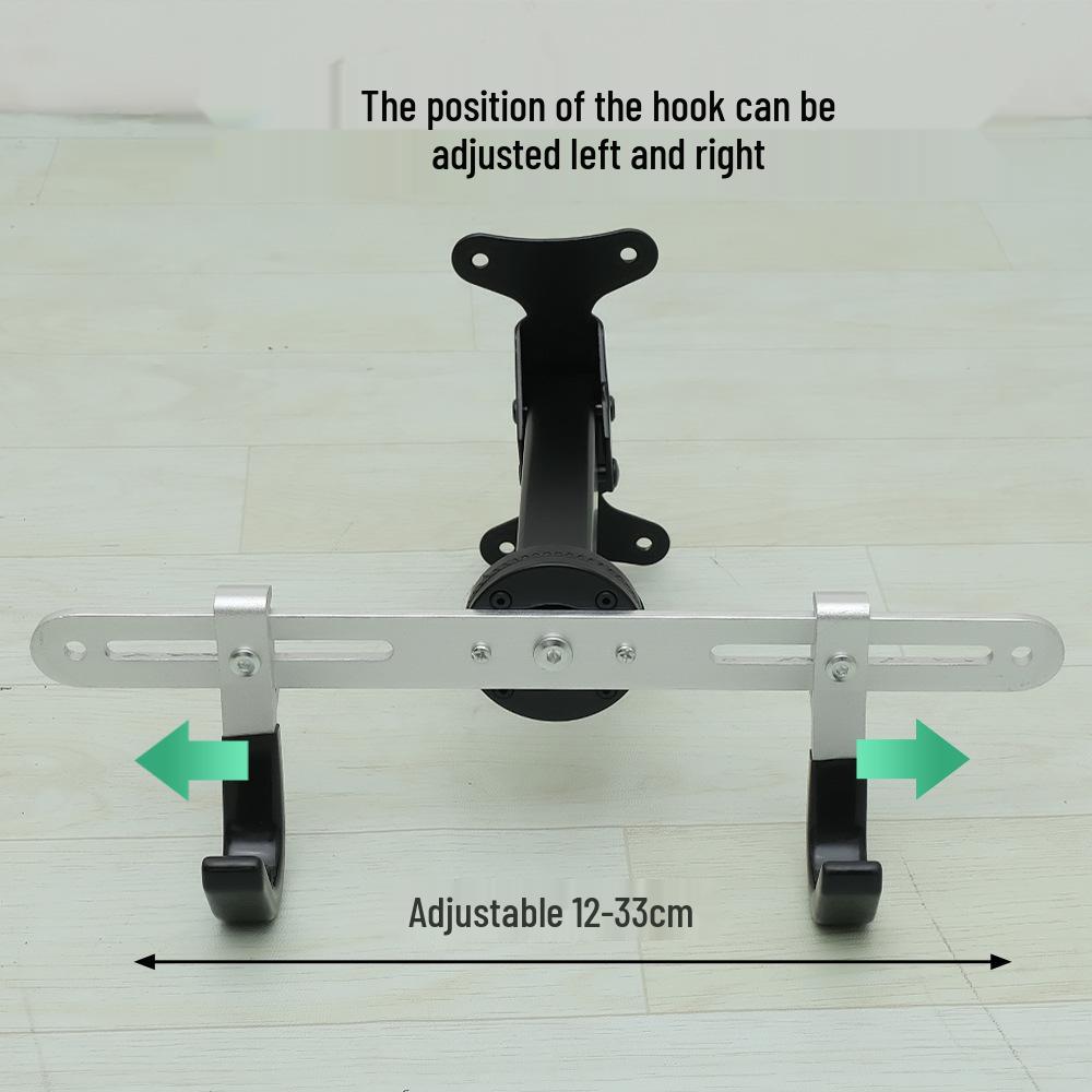 Aluminum Bicycle Wall Mount Hook for Mountain Bikes