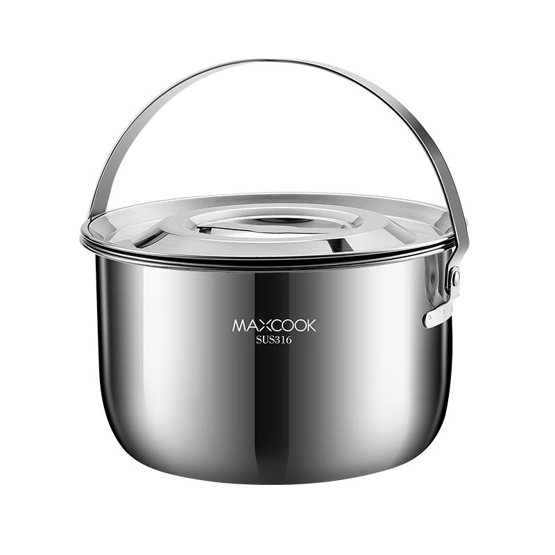 MAXCOOK 316 Stainless Steel Seasoning Jar with Lid and Filter