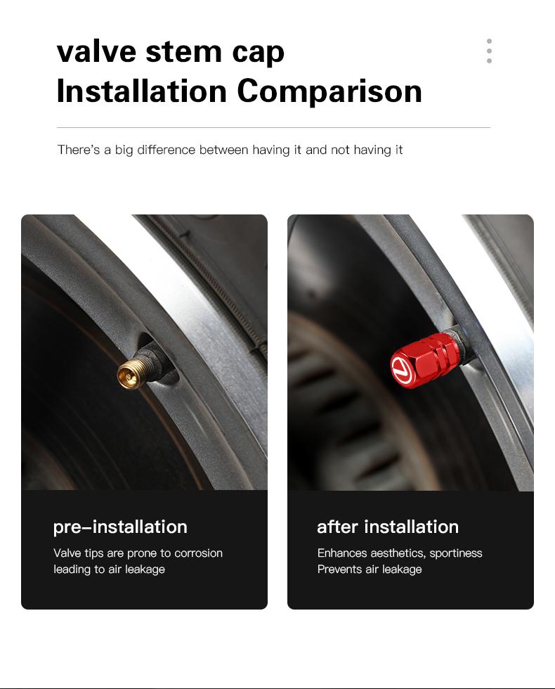 4Pcs 3D Metal Car Tire Valve Caps Wheel Dust Cover For Lexus F SPORT GX460 Ct200h IS250 ES 220D IS200 Fsport GS GX IS LS LX NX