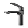 Baimengyang Gunmetal Grey Stainless Steel Hot/Cold Basin Faucet