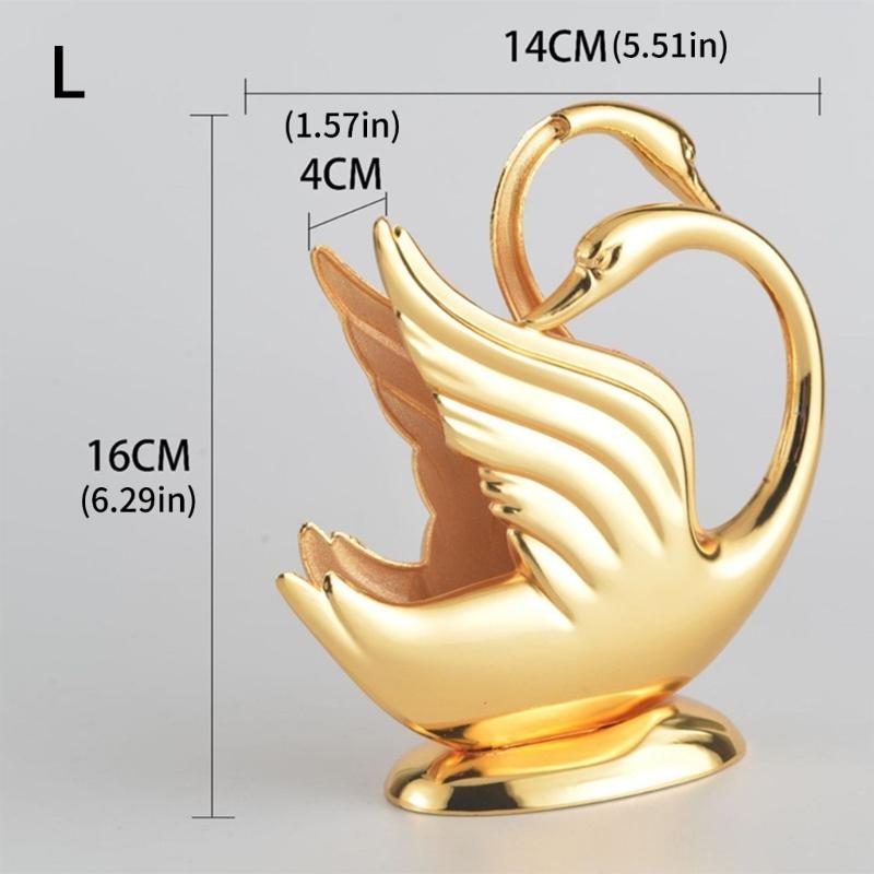 Rustproof Golden Animal Napkin Holder Elegant Home Decoration Tissue Rack Zincs Alloys Tissue Dispenser Space Saving