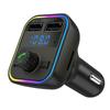 Bluetooth 5.0 Car Charger Dual USB Car Kit FM Transmitter Audio MP3 Player Autoradio Handsfree 3.1A 12-24V For IPhone Samsu Z5E8