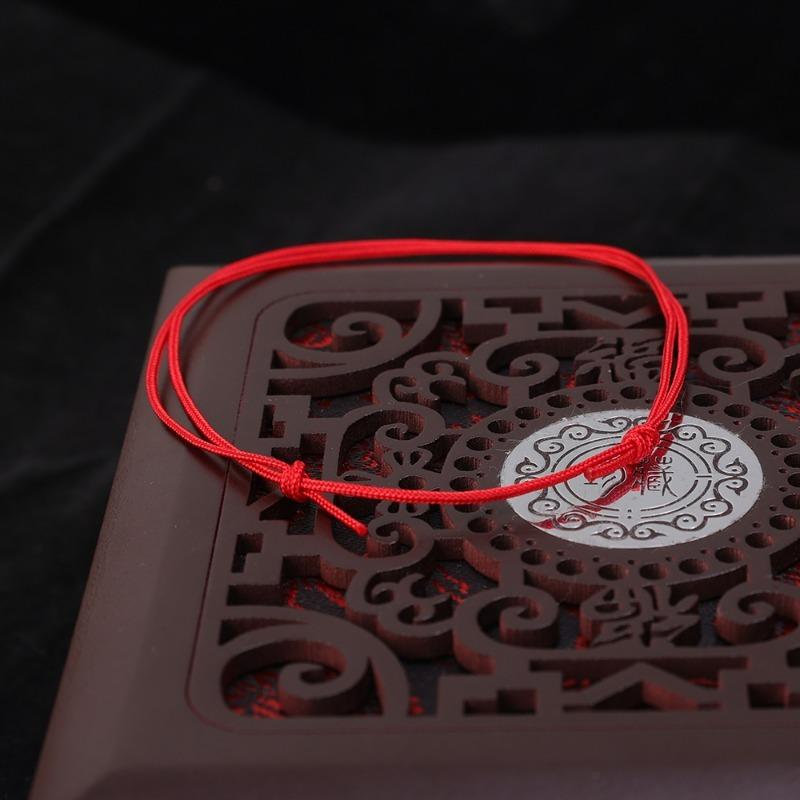 5pcs 1mm Handmade Lucky Red String Bracelet for Women Men Protection Lucky Amulet and Friendship Braid Rope Couple Jewelry
