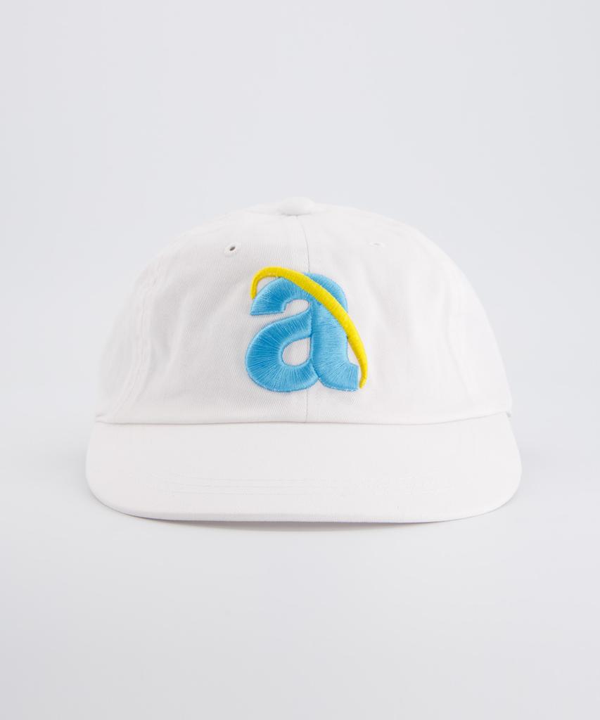 ANNOT A.Net Logo Long Bill Washed Cap White