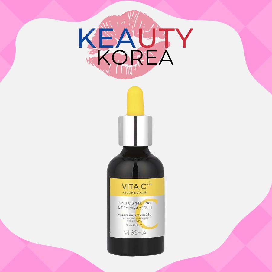 MISSHA Vita C Ascorbinsäure Fleckenkorrigierende und Straffende Ampulle, 40ml