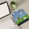 Diatomite Keyboard Mice Mat Anti-slip Table Mat Creative Mouse Pad  Office