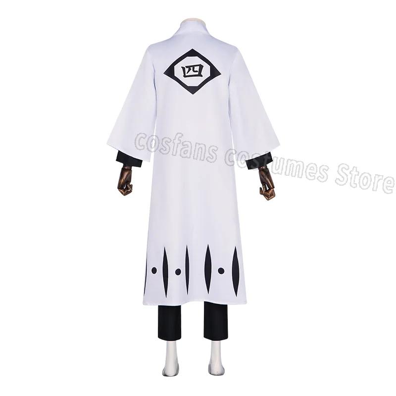 Nāves Aizens Sousuke Cosplay Tērps Parūka
