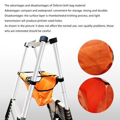 Borsa portautensili per scala pieghevole Borsa portautensili per scala telescopica Borsa portautensili per scala estensibile Borsa portautensili per appendere Accessorio per scala