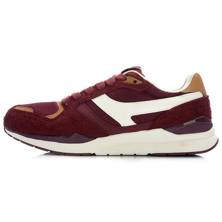 

Li-Ning Classic Durable Low-Top Running Shoes Unisex sneaker Burgundy ALKJ001-3 42⅓