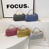 1pc New Fashion Chain Handbag Banquet  Shoulder Slung Small Unique Handbag Gold Bag Dinner Bag Storage Bag
