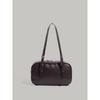 Korean-style fashionable versatile handbag for women, ins bowling bag, niche retro commuter shoulder underarm pillow bag