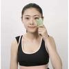 Jade Stein Gua Sha Brett für Gesicht und Körper, Natürliches Jade Gesichtsmassagegerät, Lymphdrainage, Linderung von Muskelverspannungen, Schönheits-Schabwerkzeug