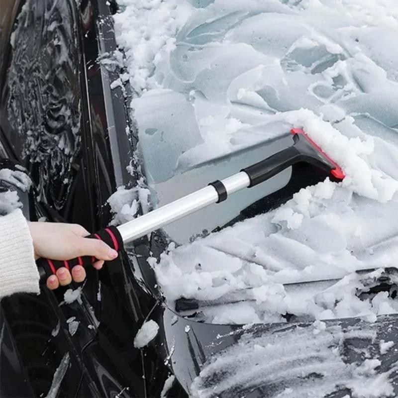 Car Snow Shovel Non-slip Ice Scraper Multifunctional Grip De-icing Tool Winter Car Window Windshield Ice Scraper Car Accessories