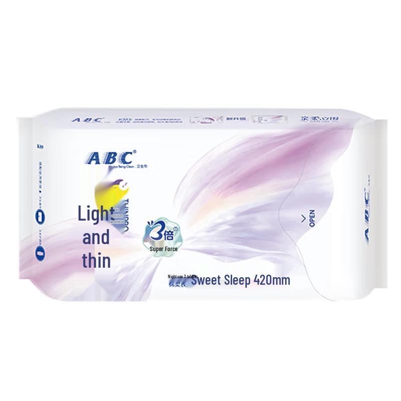 ABC Ultra-Thin Breathable Night Use Sanitary Pads