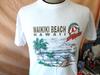 Vintage 90's Waikiki Beach Hawaii Tourist Palm Trees T Shirt M