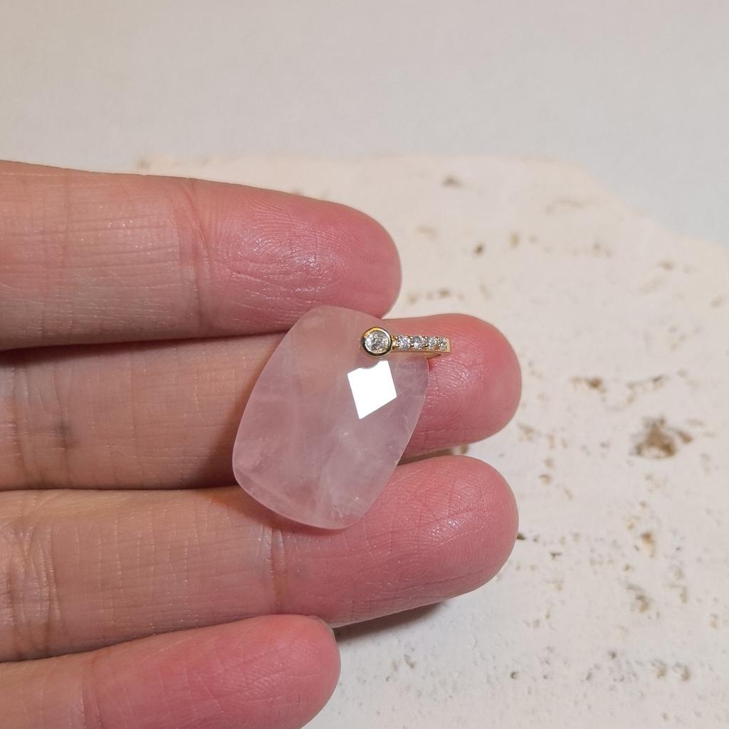 1ks Přírodní Kámen Čtvercový Přívěsek Ametyst Tygří Oko Křišťálový Přívěsek pro Výrobu Šperků Náušnice DIY Příslušenství