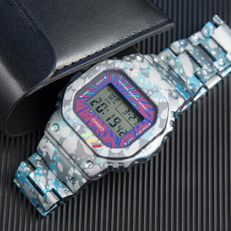 CASIO Unisex G-SQUAD Series Watch DW-5600DN-7(Team788--)