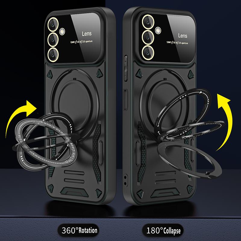 Shockproof Armor Case For Infinix HOT 40 Pro Hot 40i Smart 7 Magnetic Ring Stand Bumper Silicone Phone Back Cover Capa Hot 40