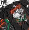 Katsuki Bakugo T-Shirt Manga My Hero Academia Anime Black Gift Shirt All Size Unisex T-Shirt