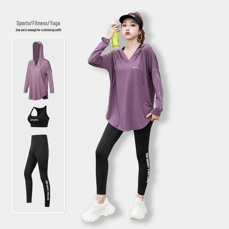 2023 Plus Size Yoga & Fitness Suit: Long Sleeve, Tummy Control, Slimming, Loose Fit