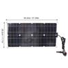 Outdoor Solar Panel Solar Panel Waterproof Battery Charge Board XT60  Connector 100W for Outdoor Solar Battery