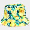 Double-Sided Tropical Fruit Bucket Hat – Trendy Sun Protection for Outdoor Wear