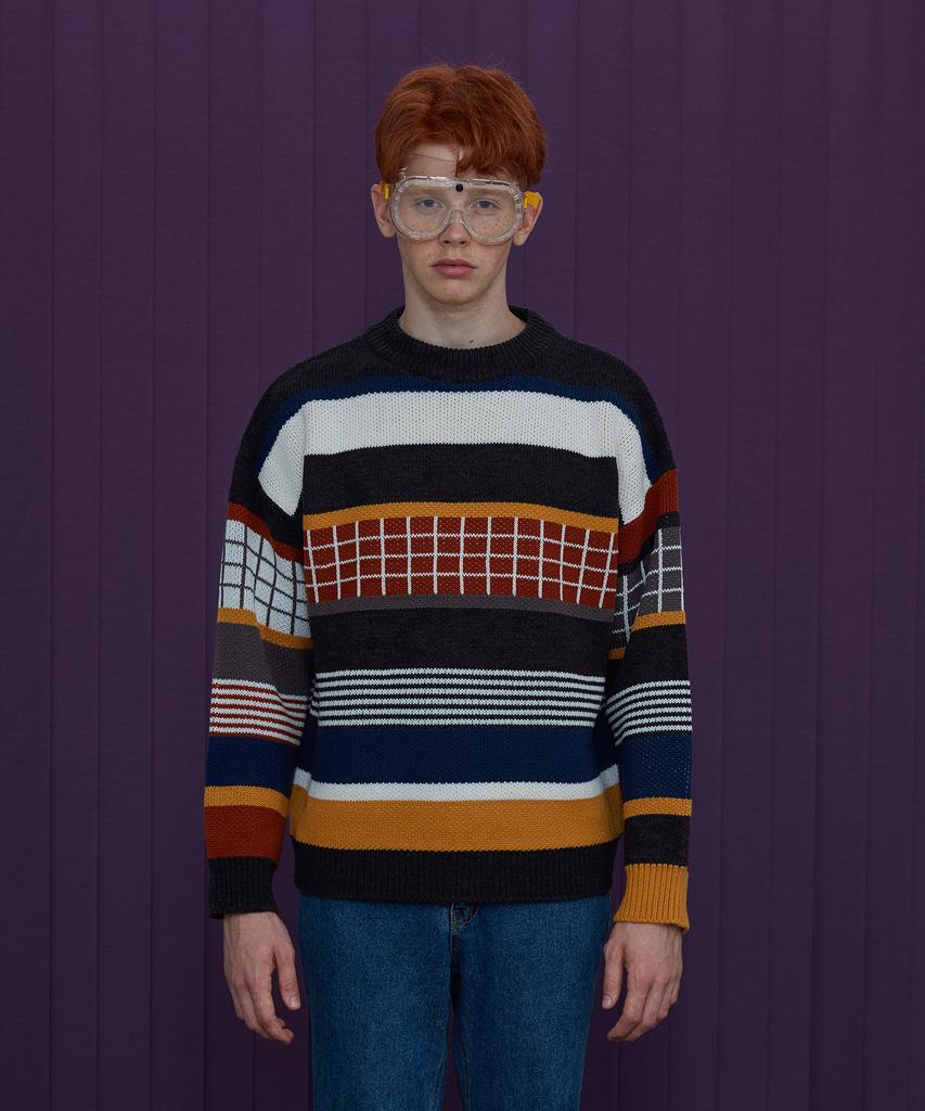 UNALLOYED Multi-Stripe Knit