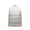 Anta Training Series Stand Collar Zipper Water-Resistant Sleeveless Vest Men Vests White Coffee 152447904-1