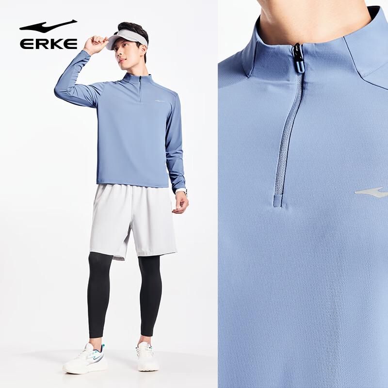 Erke Men s Slim Fit Moisture-Wicking Long Sleeve Sports T-Shirt 3XL