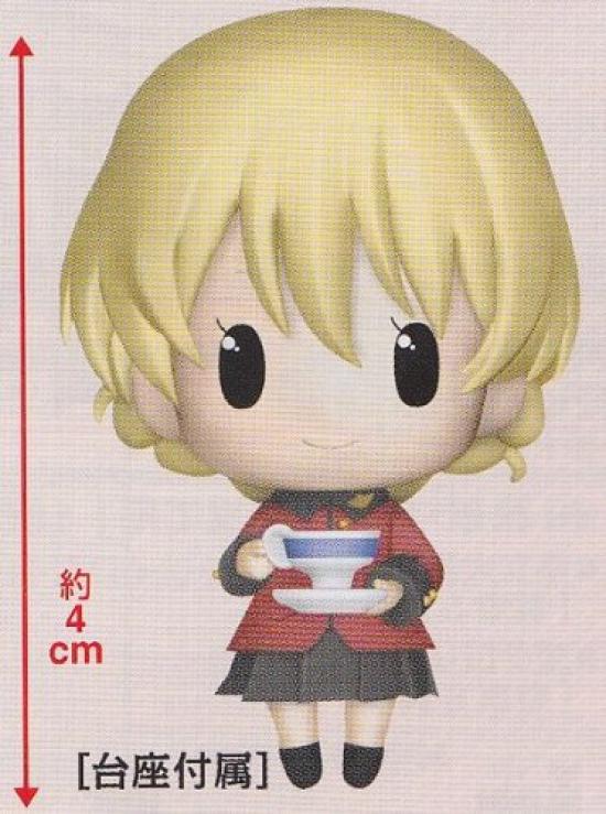 Girls und Panzer Deforme Chibi Panzer Figure 1 Darjeeling Vol. (Prize Item)